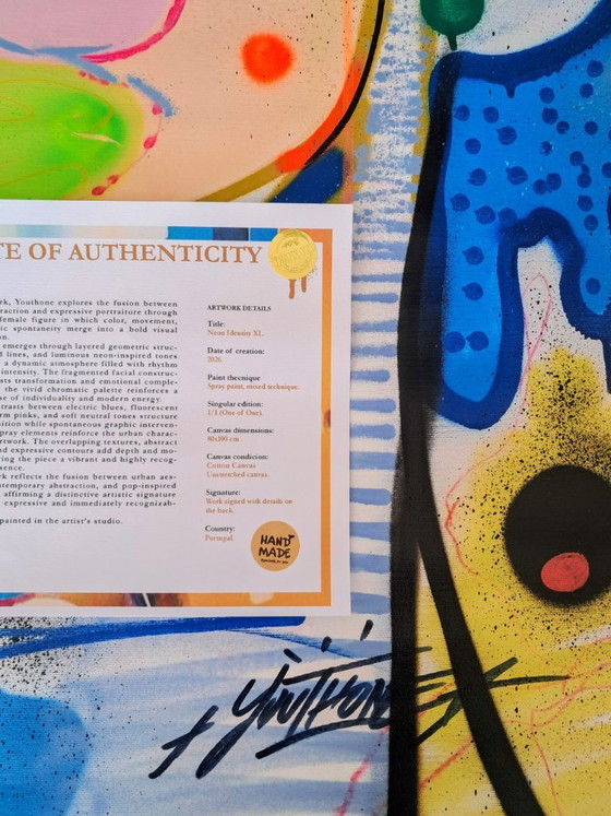 YOUTHONE - Neon Identity - Artist Canvas – Paintings & Drawings (photo 11 of 17)