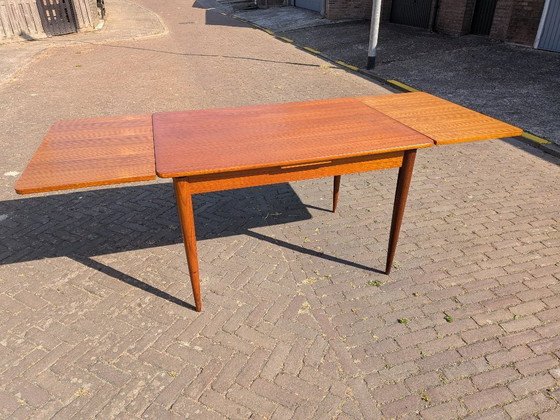 Image 1 of Vintage Danish Teak Dining Table – Extendable – 1960s Mid-Century