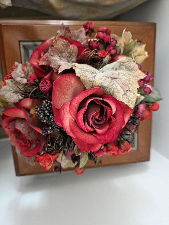 Centro tavola Vintage, Tuzzolino fiori, Vasi per piante, Fiori, Rosso (foto 2 di 5)