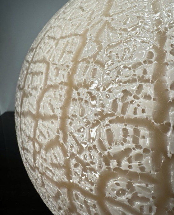 Image 1 of Gran jarrón Art Déco en forma de bola de pâte de verre