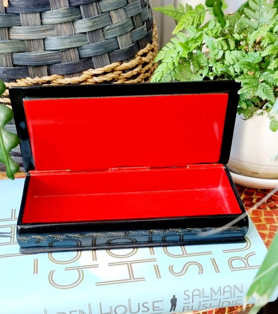 Caja de laca estilo clásico Mstera. – Objetos decorativos, Wood (photo 3 of 15)