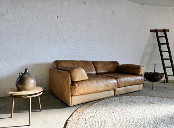 Image 1 of De Sede Modular Sofa 60s 70s Benches Sofa Couch Set Seating Group Vintage Daybed