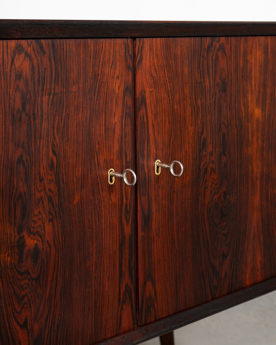 Image 1 of Danish Sideboard Or Buffet Made Of Rosewood, Circa 1960