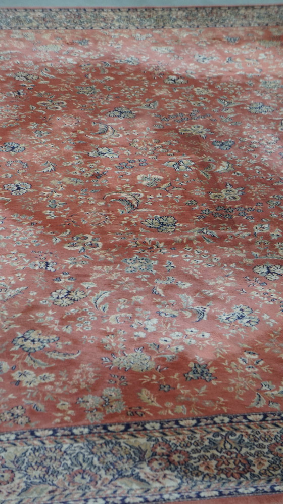 Image 1 of Vloerkleed/Tapijt met Oudroze en Rode Tinten 298x201cm