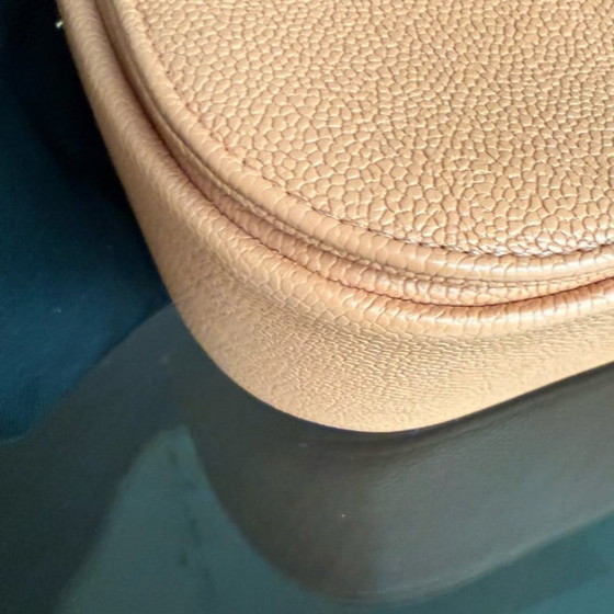 Image 1 of Chanel Coco Curve Cuba Small - Pelle trapuntata color caramello con finiture in oro chiaro, serie 23