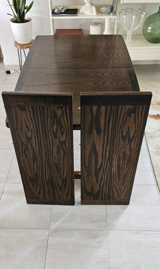 Image 1 of Large extendable vintage dining table 155–235 cm – 1970s design