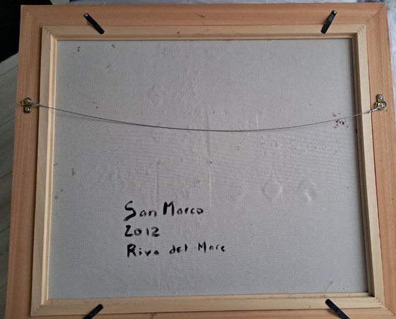 Image 1 of Enzo SAN MARCO -Riva del Mare - Pittura d'artista