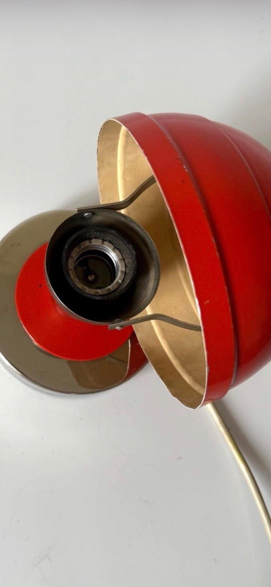 Lampe Vintage Space Age Champignon AZ Iskra Plovdiv – Luminaires, Metal, Chrome (photo 3 of 8)
