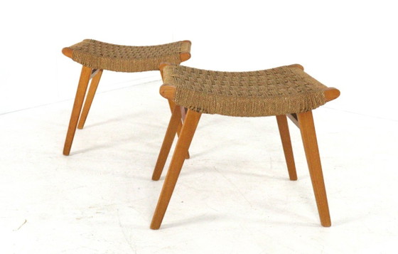 Tabouret de style Audoux Minet vintage – Poufs & repose-pieds, Wood (photo 4 of 17)