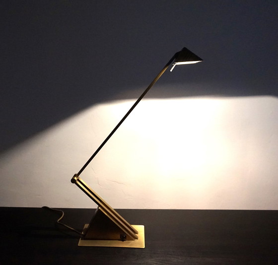 Image 1 of Lampe de table Hillebrand Hollywood Regency Par Egon Hillebrand, 1980