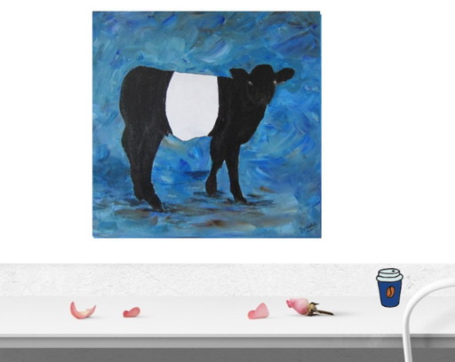 Cows painting Lakerveld