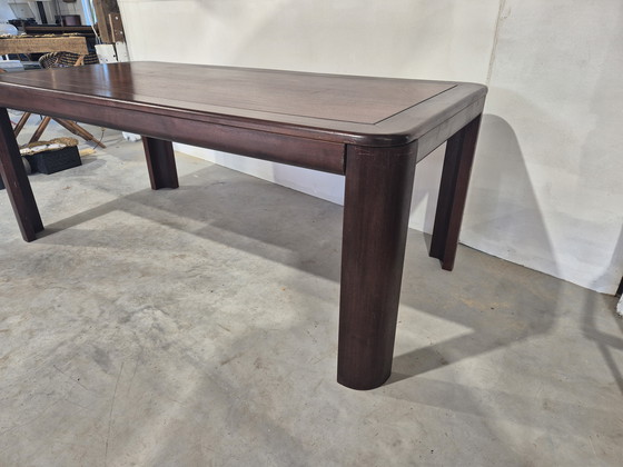 Image 1 of Large vintage wooden table