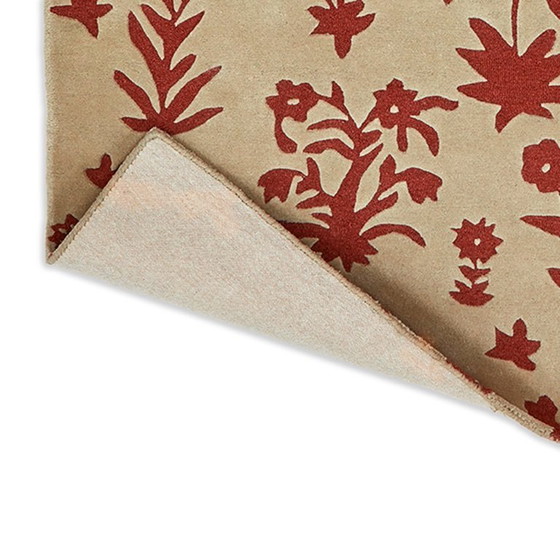 Image 1 of Carta da parati Sanderson Woodland in lino/marrone rossiccio, 170 x 240 cm