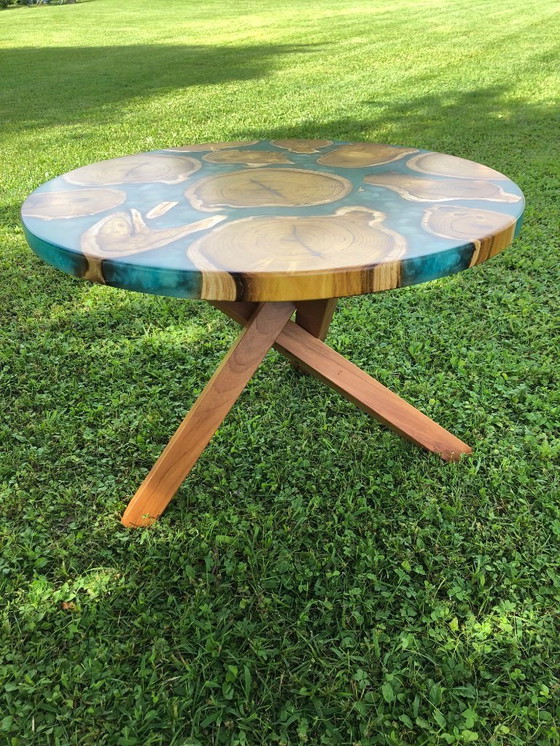 Image 1 of Coffee table in resina epossidica