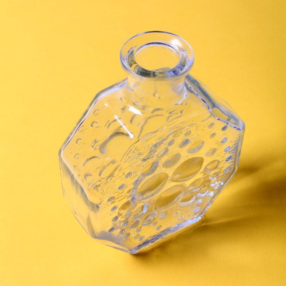 Image 1 of Mid-century Clear Stella Polaris Vase by Nanny Still for Riihimäki / Finland / 1967