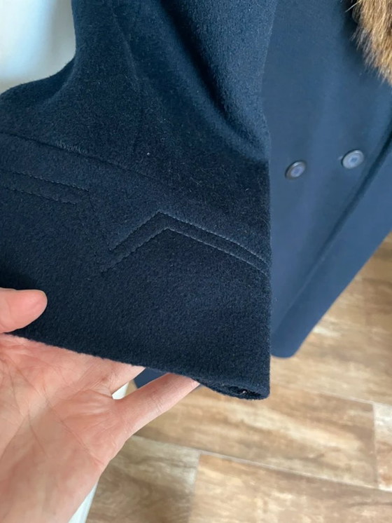 Image 1 of Vintage Royal Luxury: Alorna by Forstmann coat with a giant fur collar