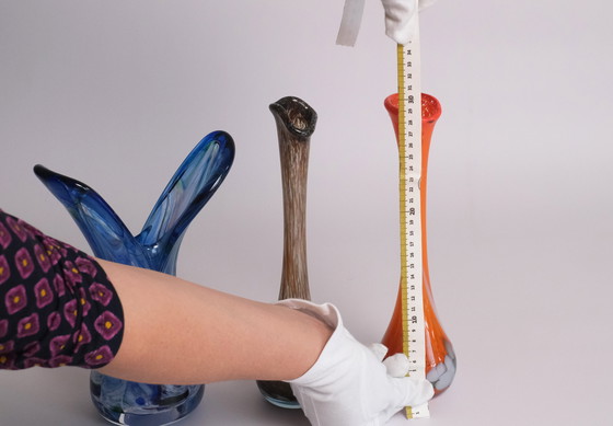 Image 1 of Set Van Drie Gekleurde Muranovaasjes