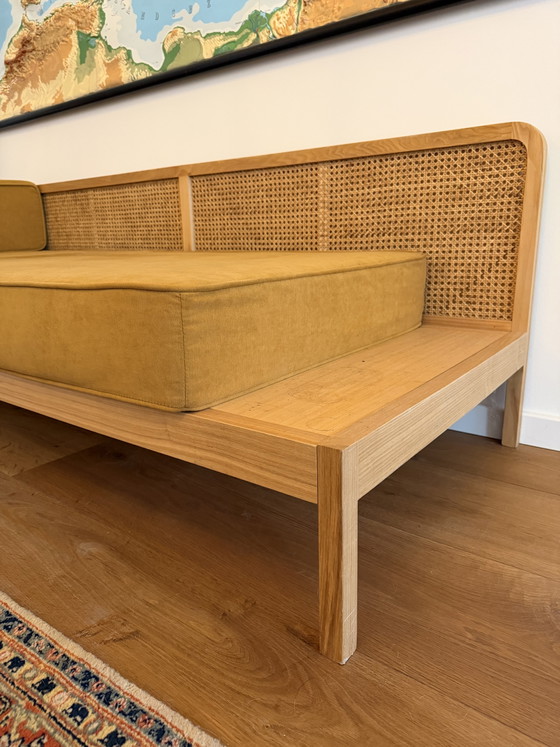 La Redoute Intérieurs Scillia Daybed | Essen, Rotan & Okergeel – Rattan, Textile (photo 3 of 8)