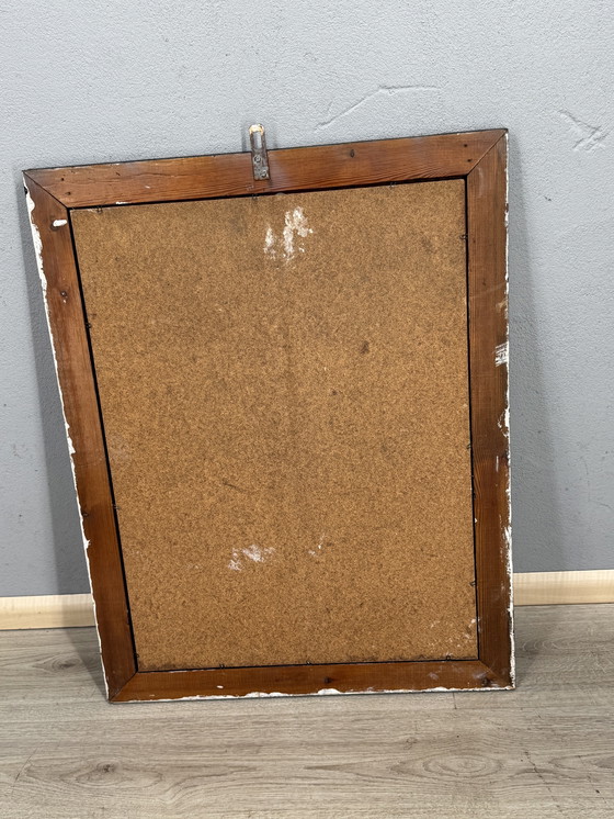 Image 1 of ☕✨ Specchio vintage Nescafé – Stile Art Nouveau ✨☕