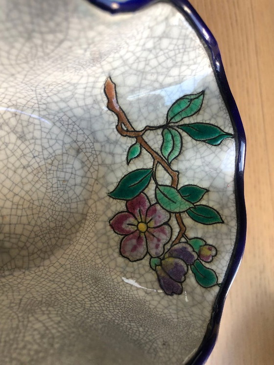 Image 1 of Panier - Emaux De Longwy 