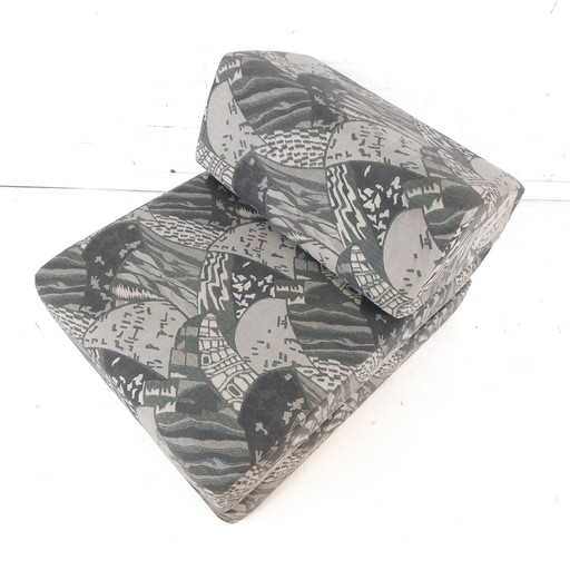 Vintage slaapfauteuil