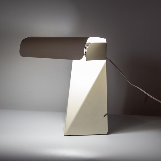 Image 1 of 1x Italiaanse Mid Century Moderne Tafellamp, Ontwerp door G. Grego