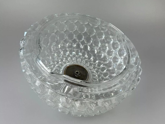 Image 1 of 60er 70er Jahre Deckenlampe Plafoniere Glashütte Limburg Germany Space Age