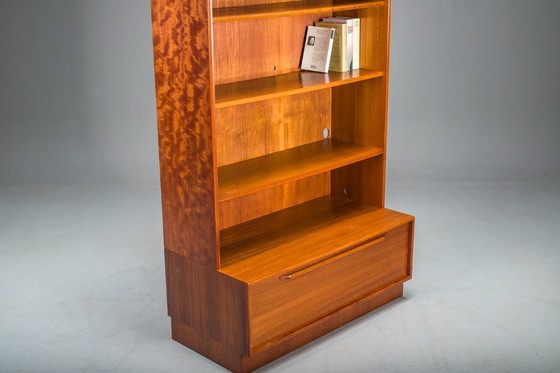 Image 1 of Grande bibliothèque vintage en teck par Heinrich Riestenpatt, 1960s