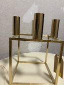 Audo copenhagen kubus 4  candle holder messing