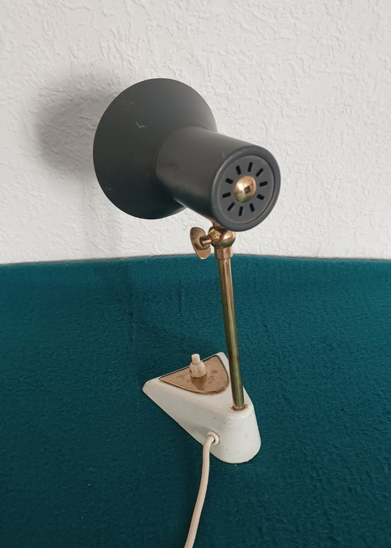 Image 1 of Vintage bedside lamp in Matgot style