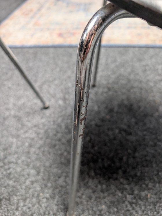 Image 1 of 5x Vintage Vlinderstoelen, Arne Jacobsen Voor Fritz Hansen, Jaren 70