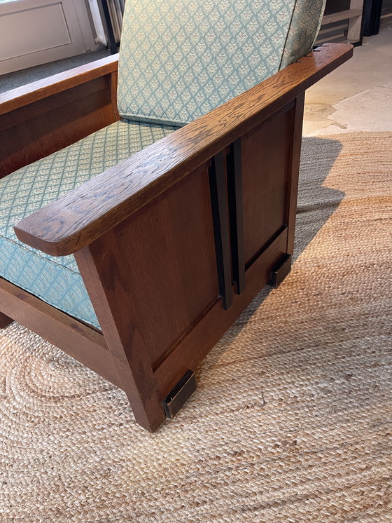 Image 1 of Amsterdamse fauteuil Recilining Easy chair Artdeco vintage 