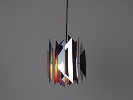 Image 1 of Deense vintage Divan 2 hanglamp van Simon P. Henningsen, Lyfa, 1962