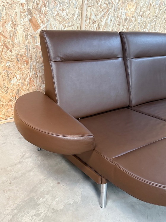 Image 1 of Sitting Vision canapé en cuir marron