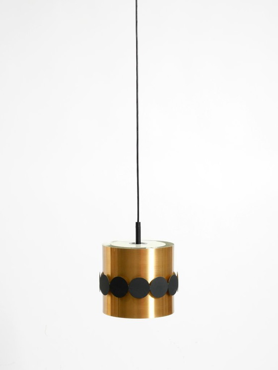 Lampada a sospensione originale degli anni '60 in stile Space Age di Doria, realizzata in alluminio (photo 7 of 19)
