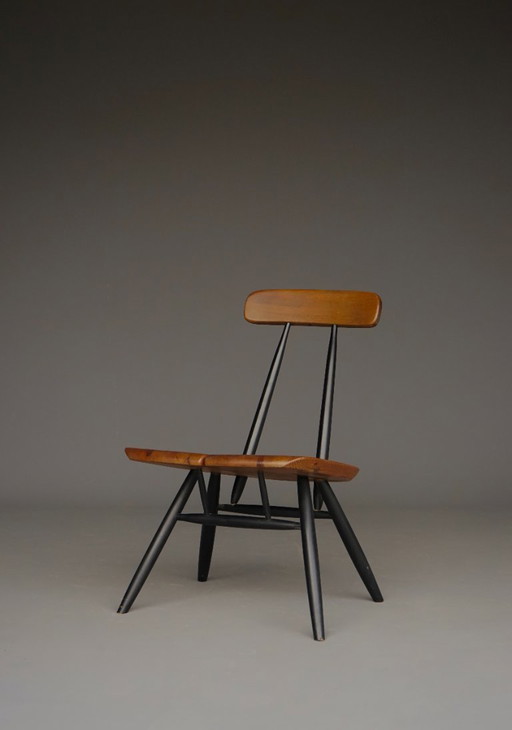 Pirkka Lounge Chair di Ilmari Tapiovaara per Laukaan Pu, 1960