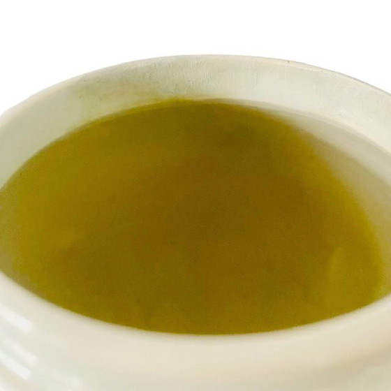 Image 1 of Vaso da tabacco blu Delft 1950 Fabbrica di ceramica di Velsen