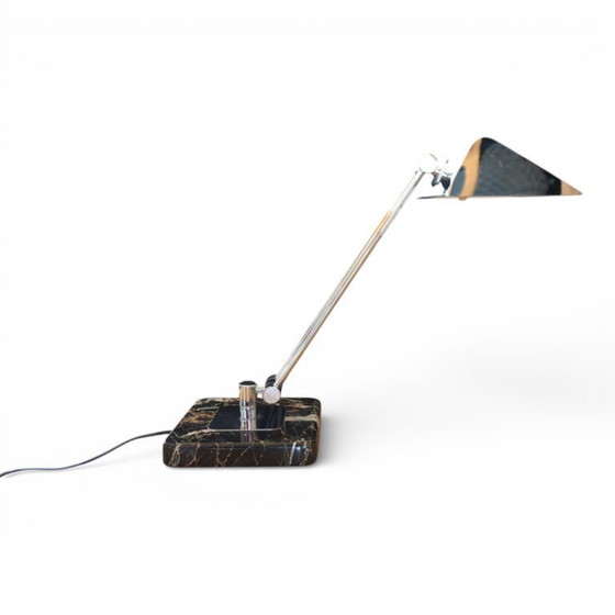 Image 1 of Hillebrand tafellamp in art-decostijl van Egon Hillebrand, 1960