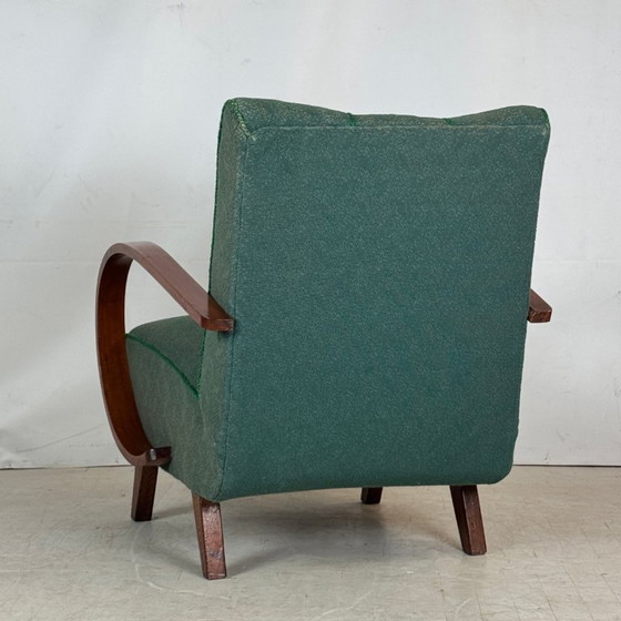 Image 1 of Pair of Jindřich Halabala H-410 Armchairs, 1930s – Original Condition