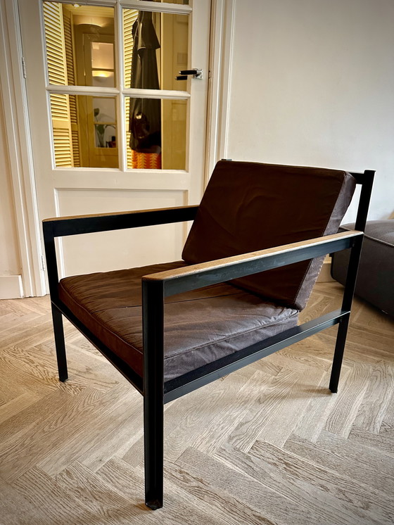 Image 1 of Silla de carga Heerenhuis Sillón de lona con reposabrazos