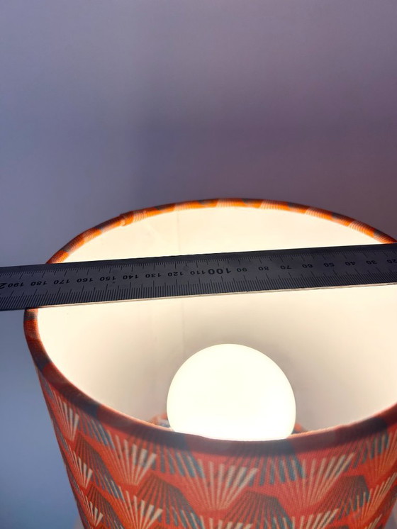 Image 1 of Pop Art vintage table lamp - upcycled from a Steuler vase by Cari Zalloni