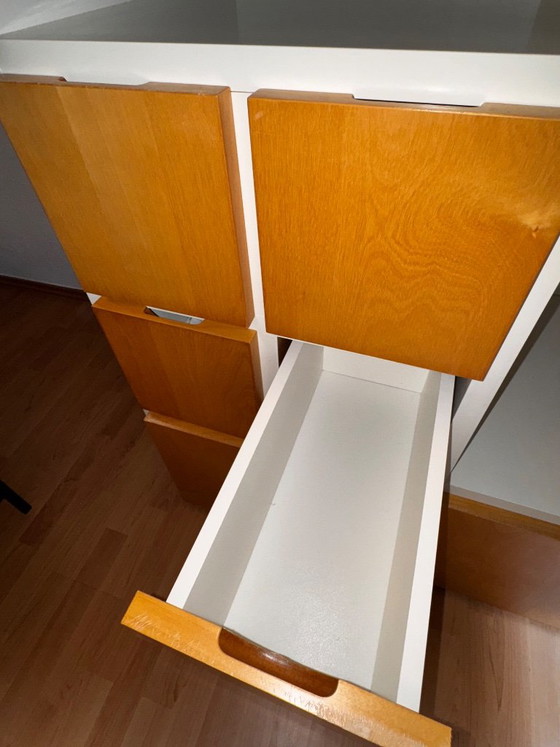 Vintage IKEA RAKKE Wardrobe, Design Classic from the 1990s, Wood, White (photo 15 of 20)