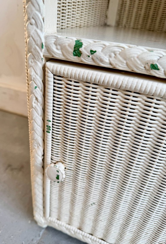 Image 1 of Comodino vintage di Lloyd Loom