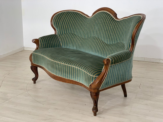 Image 1 of Biedermeier sofa couch around 1800