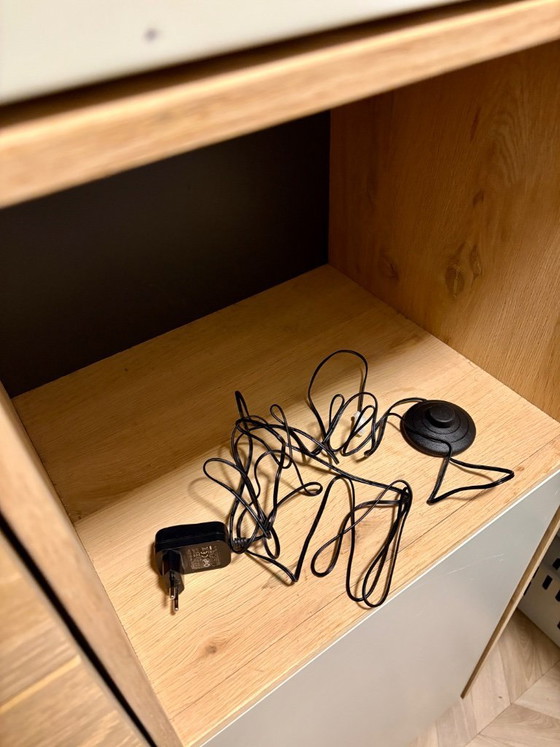 Image 1 of Set composto da: credenza Xooon e mobile alto con illuminazione.