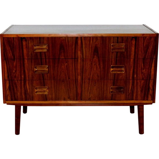 Cómoda vintage de palisandro y haya, Dinamarca, 1960