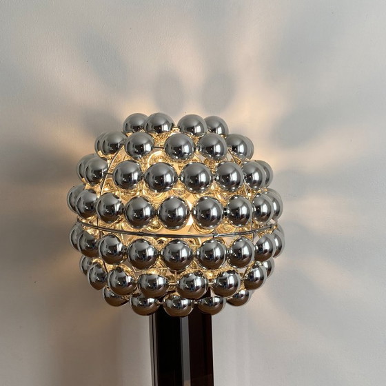 Kinetic Lamp. 1970. Smoked Plexiglas. Space Age. – Table lamps, Metal (photo 7 of 7)