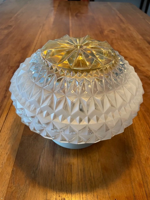 Art Deco ceiling lamp including original ceiling mounting