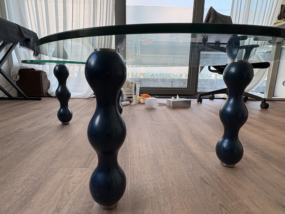 Image 1 of Leolux Zygo salontafel, glazen tafel, Nederlands design