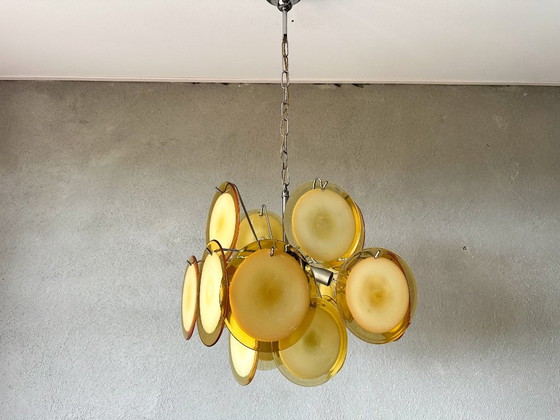 Lampadario Vintage Vistosi – Illuminazione, Metallo, Cromo (photo 9 of 13)
